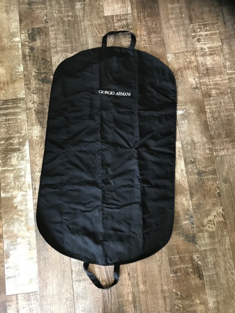 GIORGIO ARMANI ZIPPERED DRESS BAG